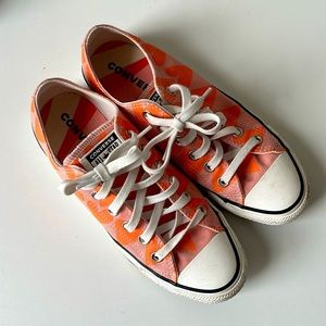 Converse All Star Ox Summer Spirit Heart Print Low Top Sneaker